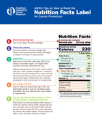 INSTANT DOWNLOAD: AICR's Guide to the Nutrition Facts Label