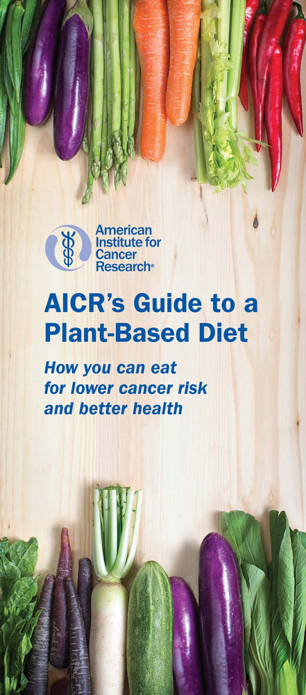 
                
                    Load image into Gallery viewer, AICR’s Guide to a Plant-Based Diet (Pack of 25)
                
            